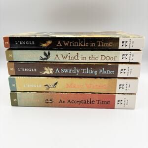 The Time Quintet Madeleine L'Engle 5 Book Complete Paperback Set Square Fish
